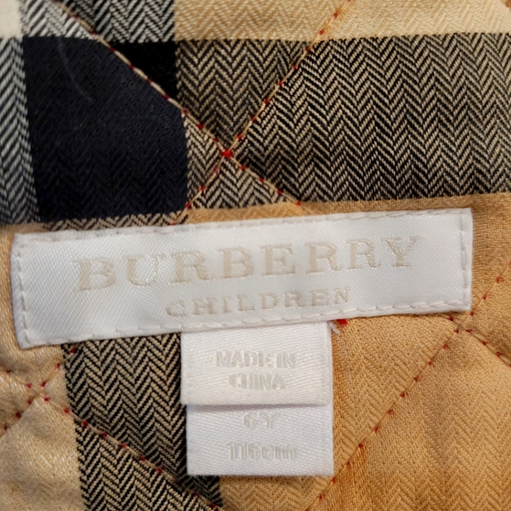 Girls burberry jacket